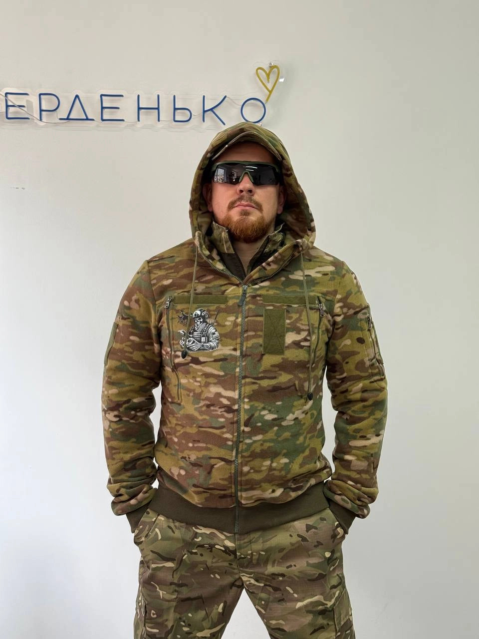 Флісова кофта тактична