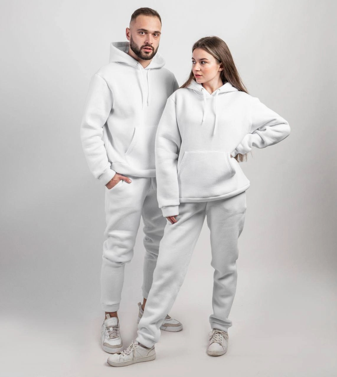 Штани спортивні Унісекс. Тринитка з начосом та без