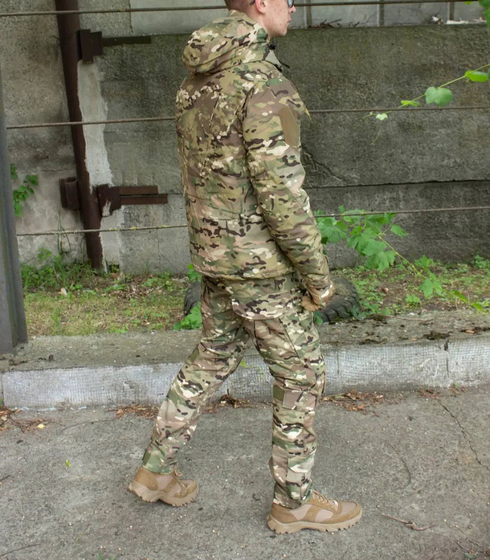 Комплект форми Dragon мультикам куртка та штани з наколінниками