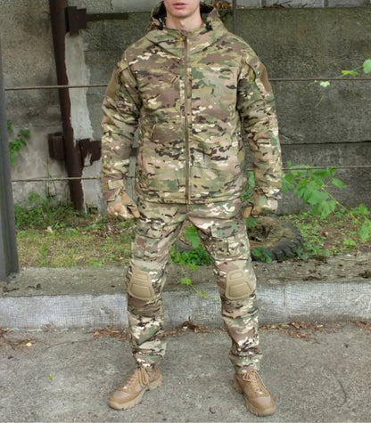 Комплект форми Dragon мультикам куртка та штани з наколінниками