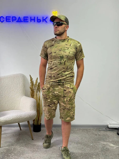 Костюм. Футболка кулмакс + Шорти поплін