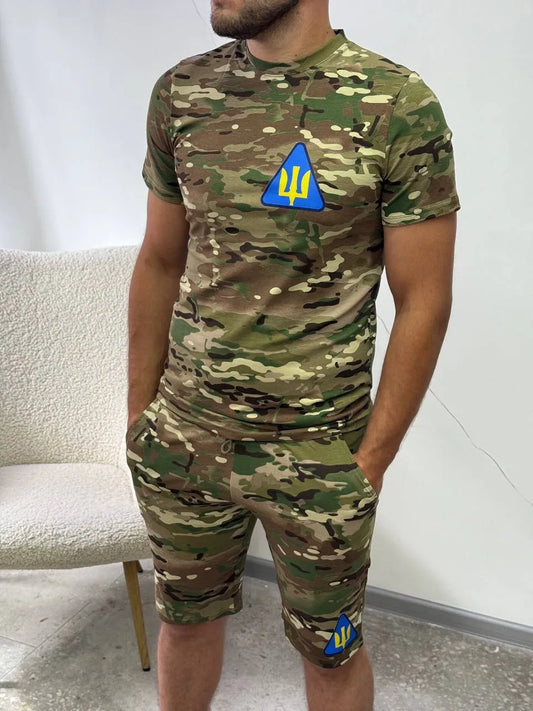 Костюм з бавовни. Шорти + Футболка