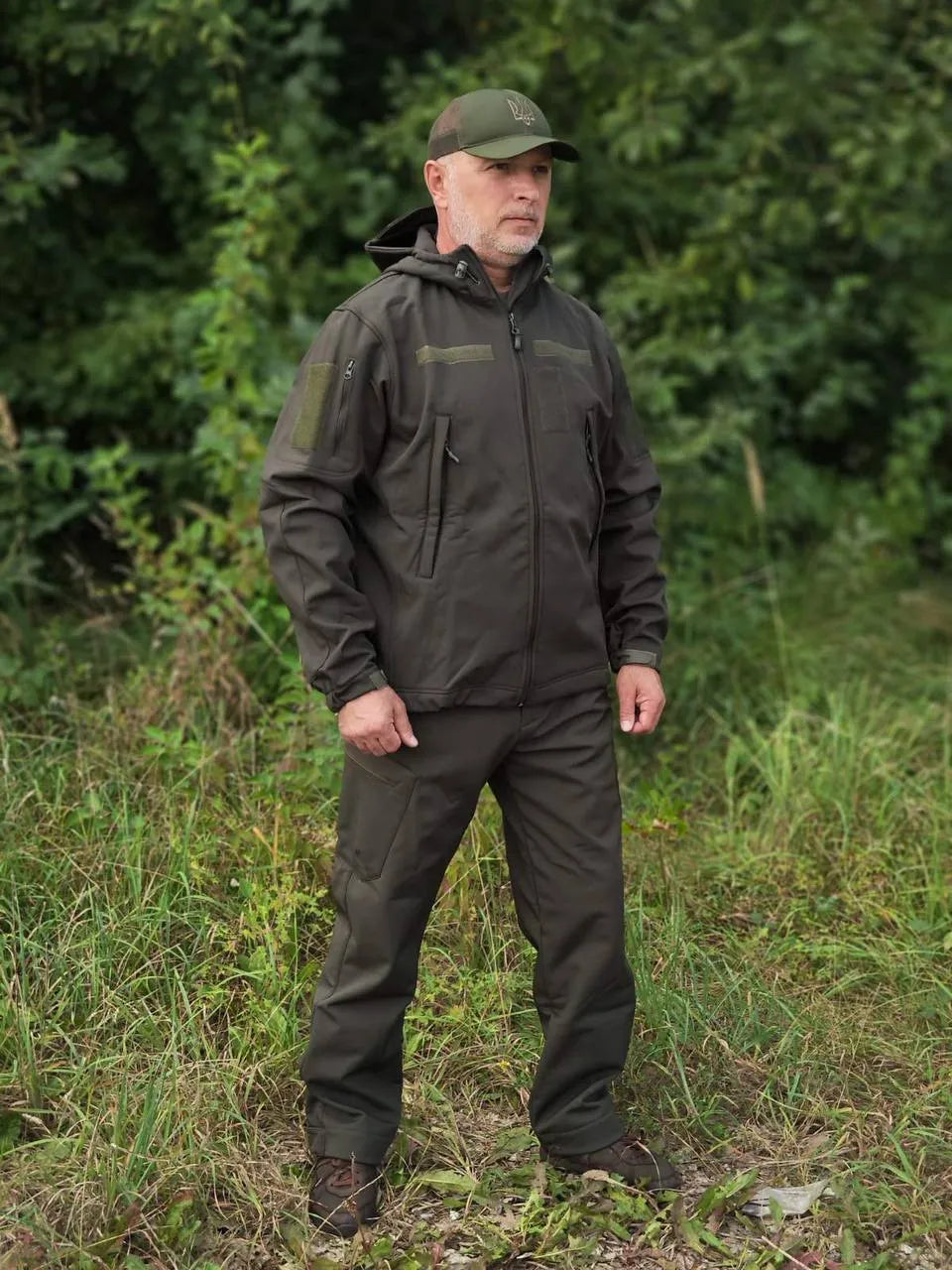 Куртка софтшел на флісі Україна