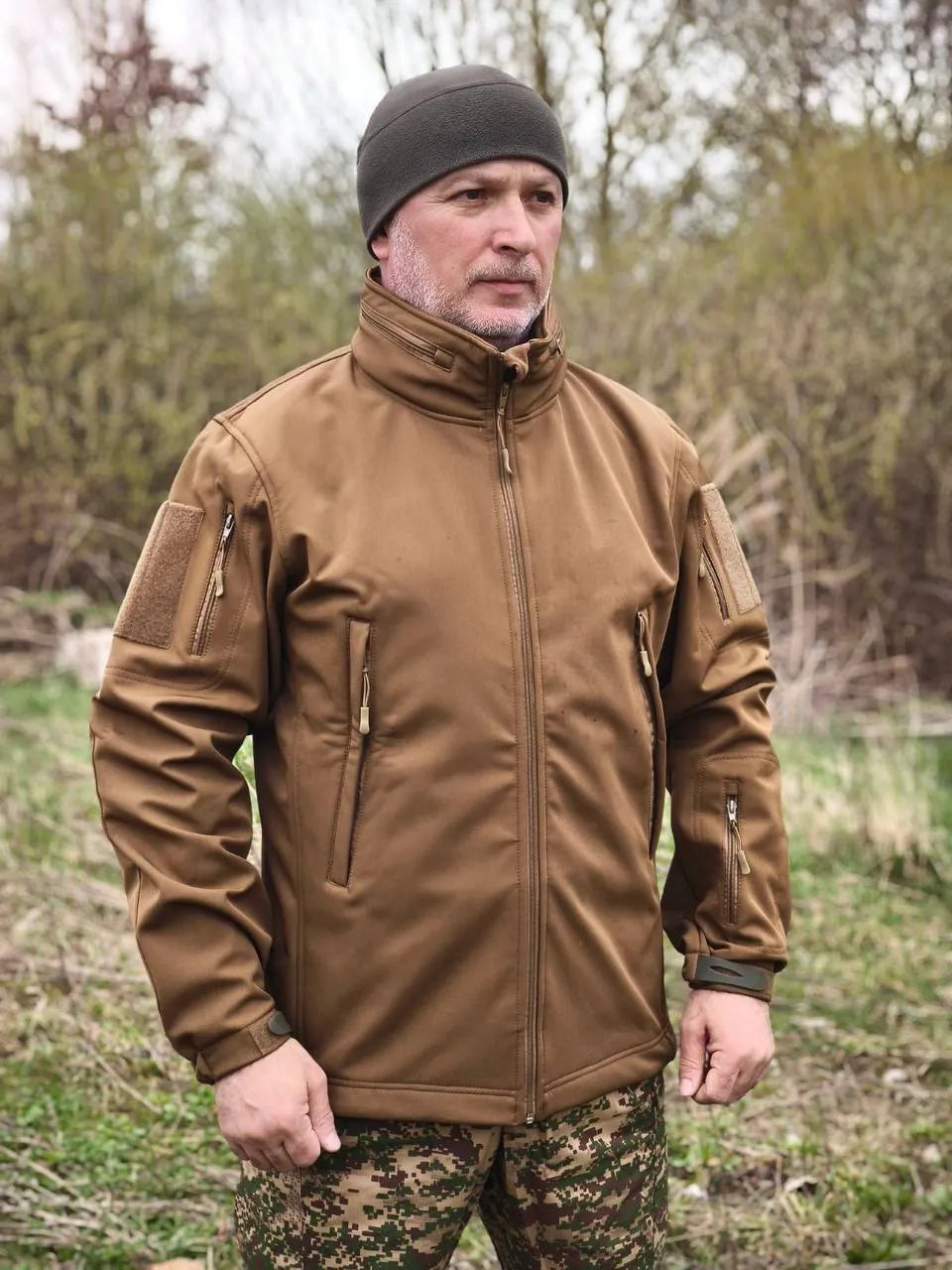 Куртка софтшел на флісі Україна