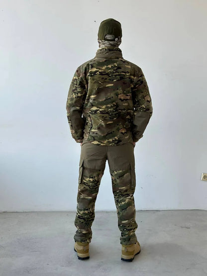 Найтепліший флісовий костюм на хутрі