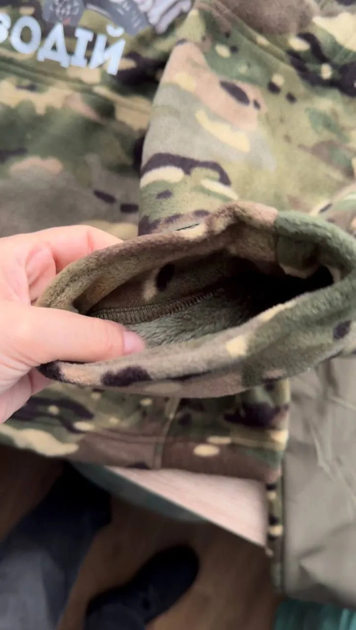 Найтепліший флісовий костюм на хутрі