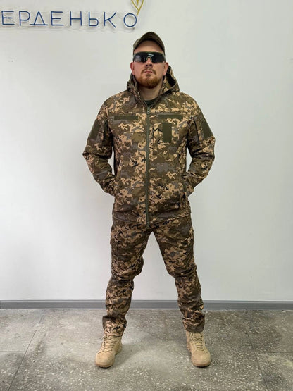 Штани софтшел на флісі