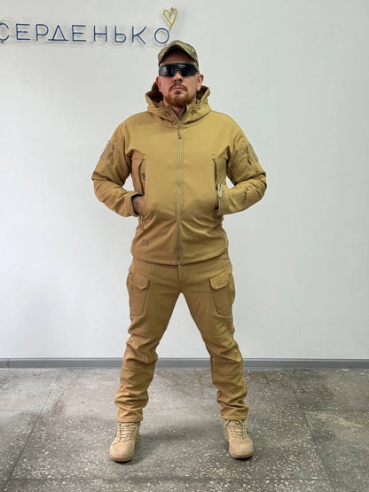 Штани софтшел на флісі