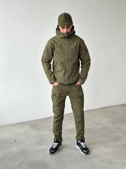 Штани софтшел на флісі