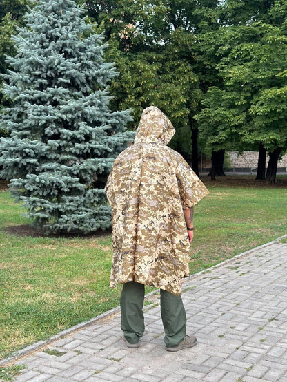 Тактичне пончо-дощовик