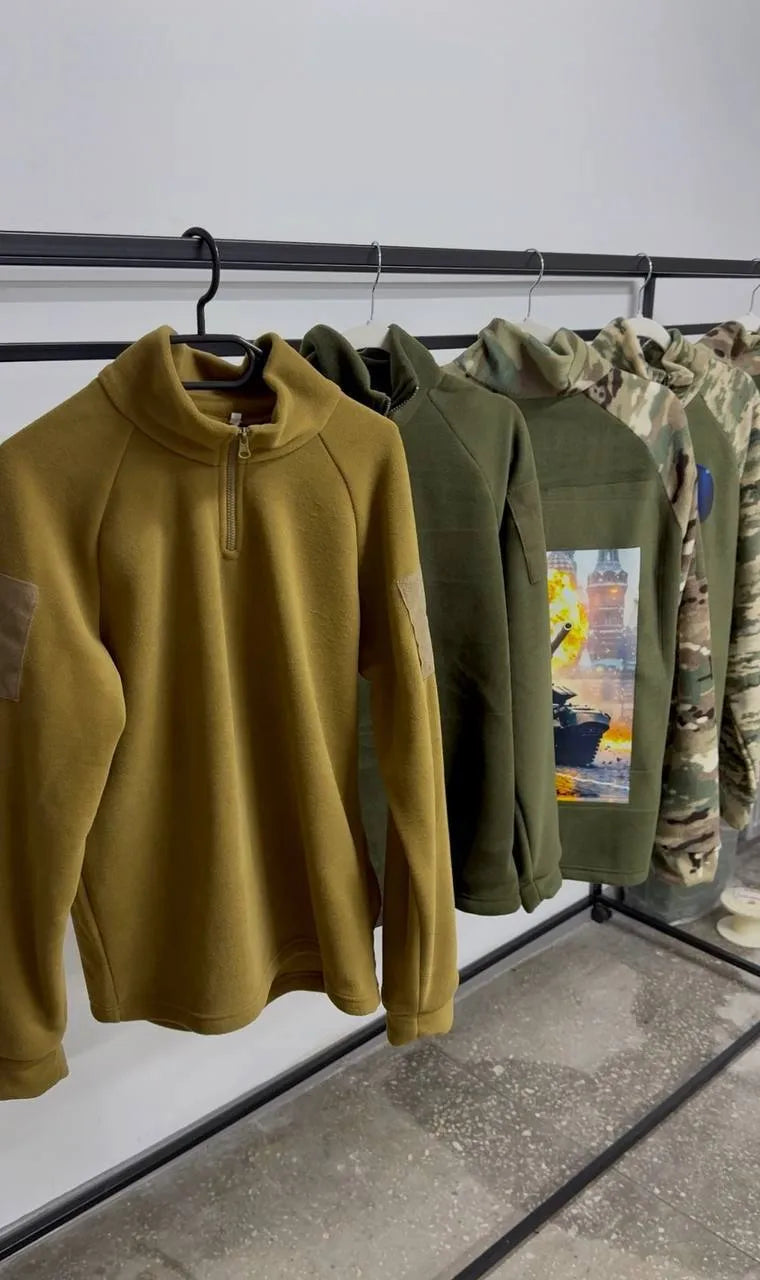 Теплий флісовий костюм