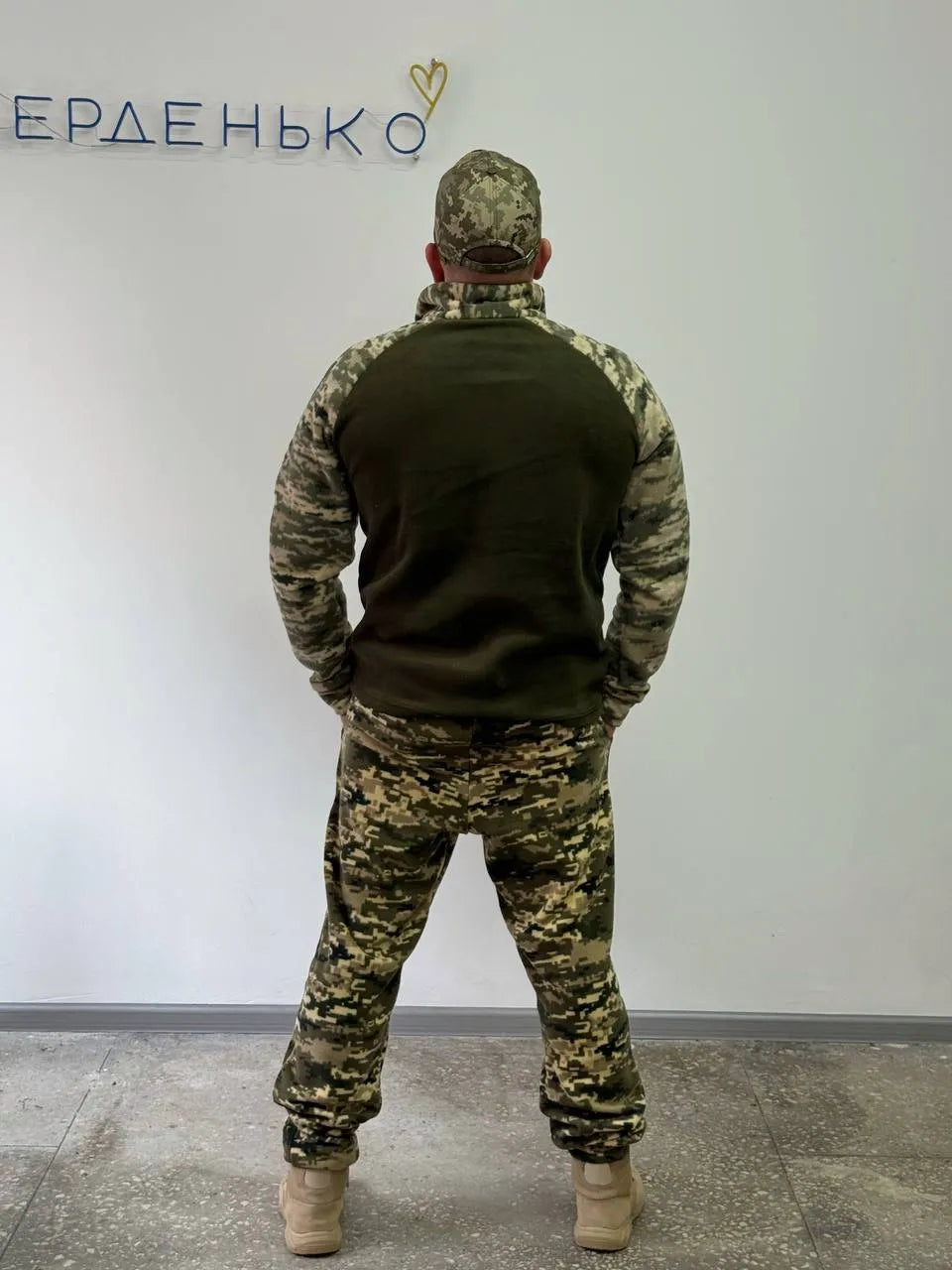 Теплий флісовий костюм