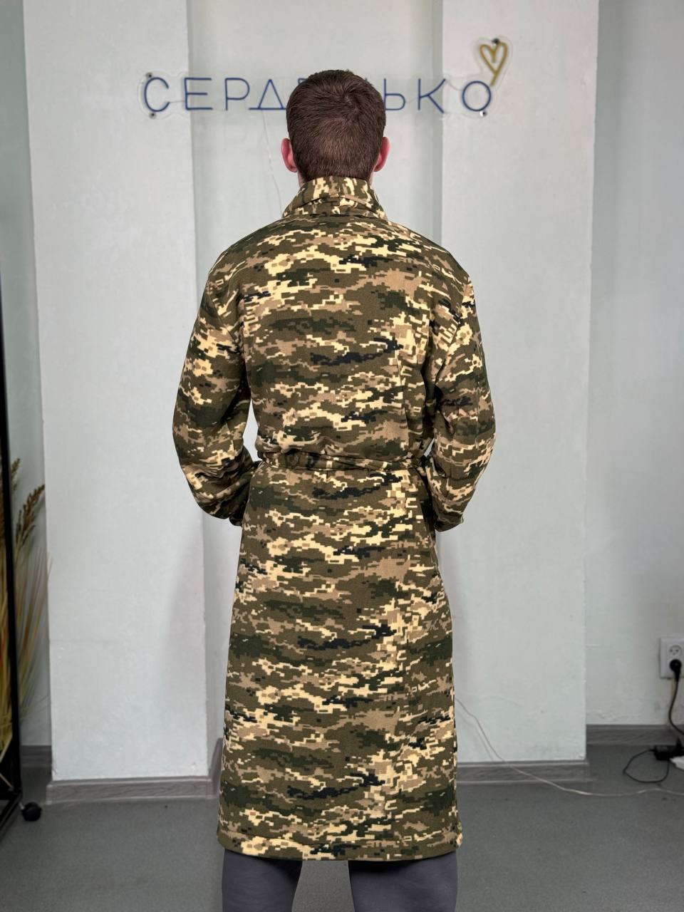 Халат флісовий