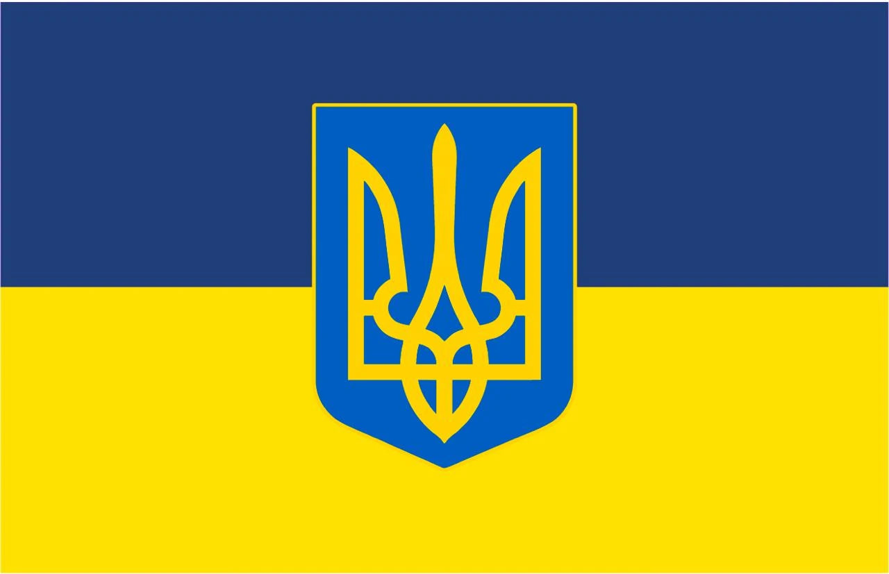 Прапор з принтом: збільшена емблема/фото (ДТФ друк)