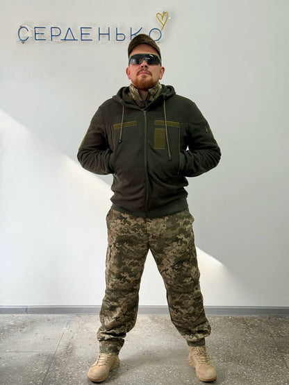 Флісова кофта тактична