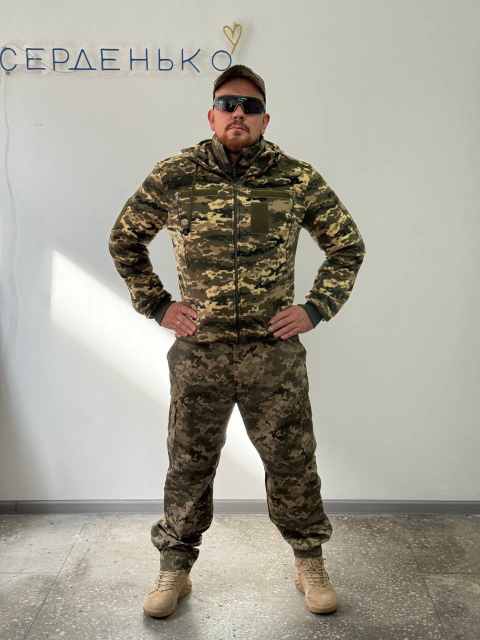 Флісова кофта тактична